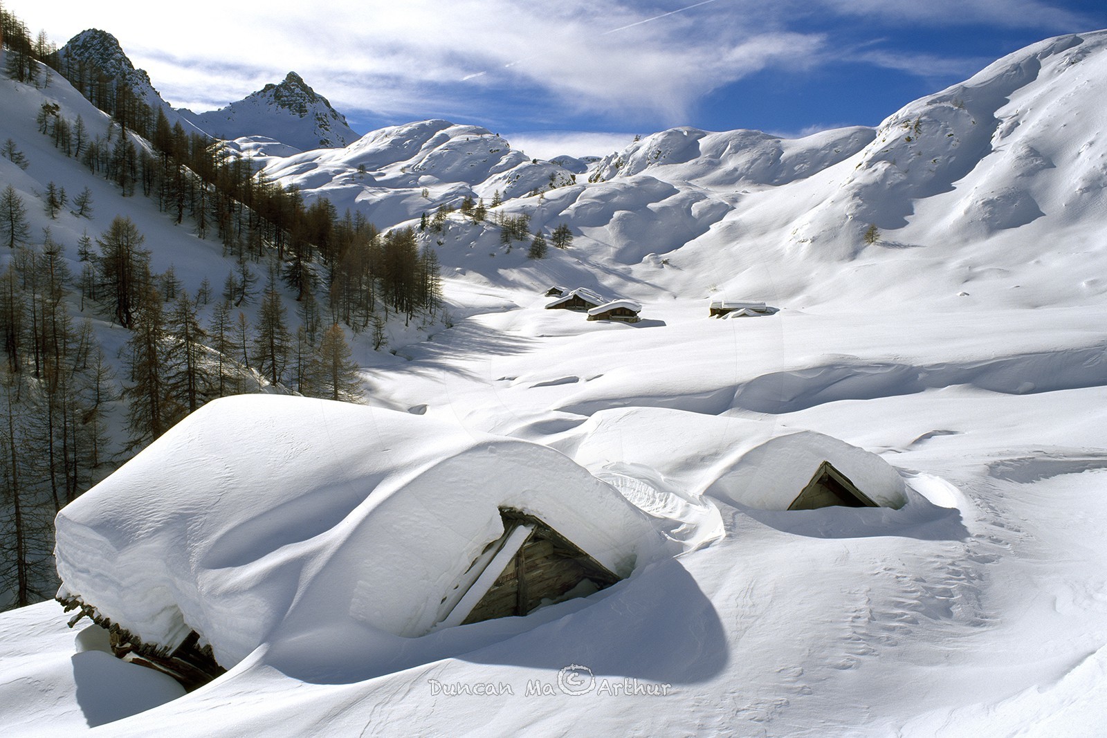 L'Echaillon, les chalets de Clapeyto© Duncan MacArthur