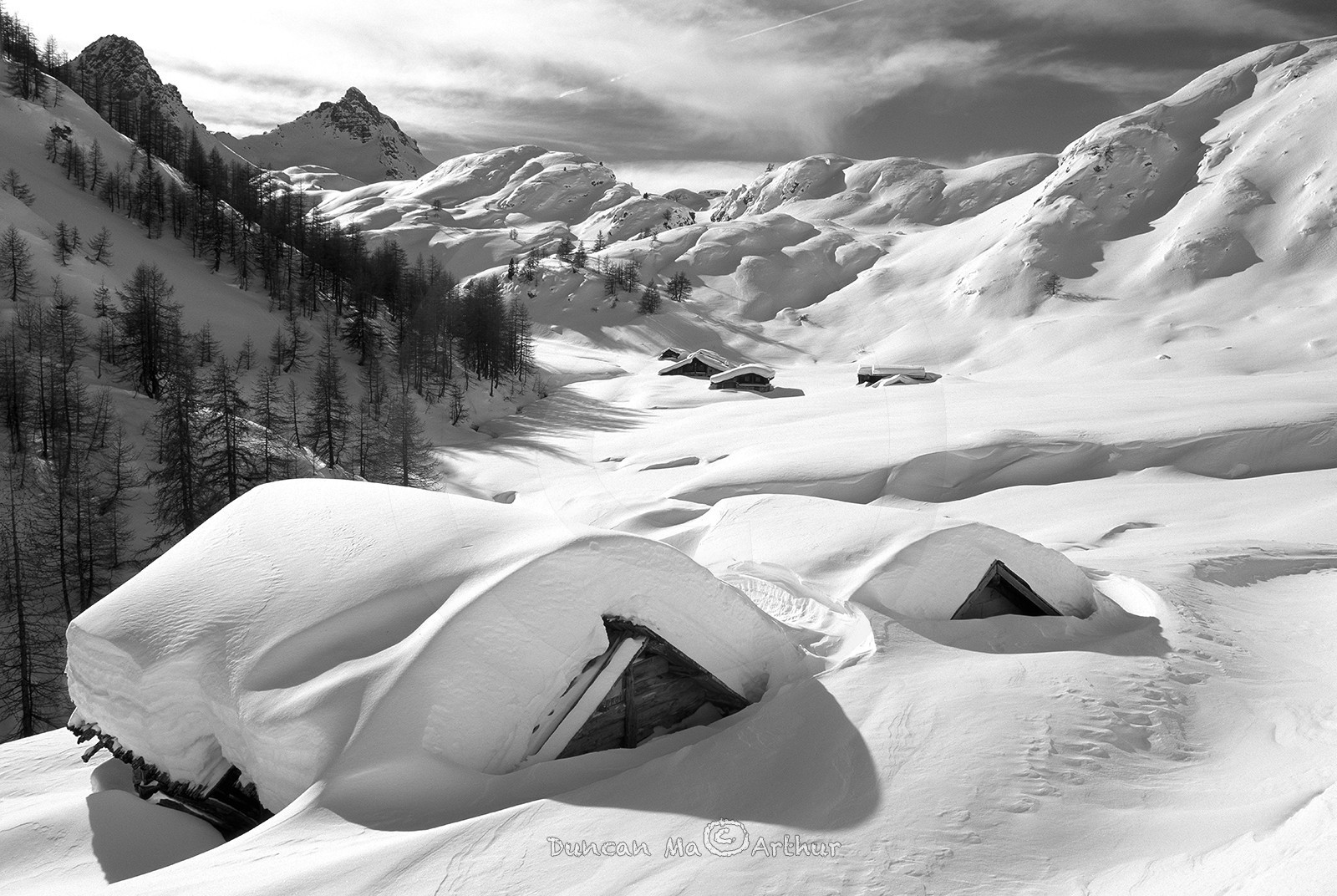 L'Echaillon, les chalets de Clapeyto© Duncan MacArthur