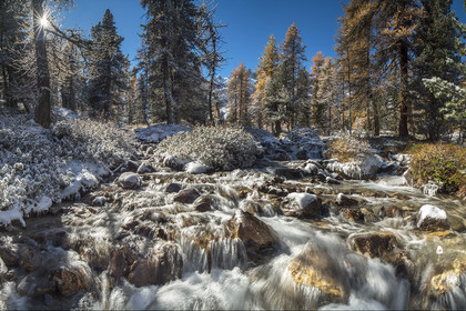 Première gelée au torrent de la pisse© Duncan MacArthur