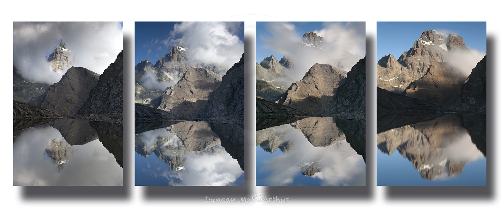 Le striptease du VisoAu lac de Clot Sablé