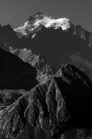 Barre des Ecrins depuis le col du Galibier©Pierre Barrot