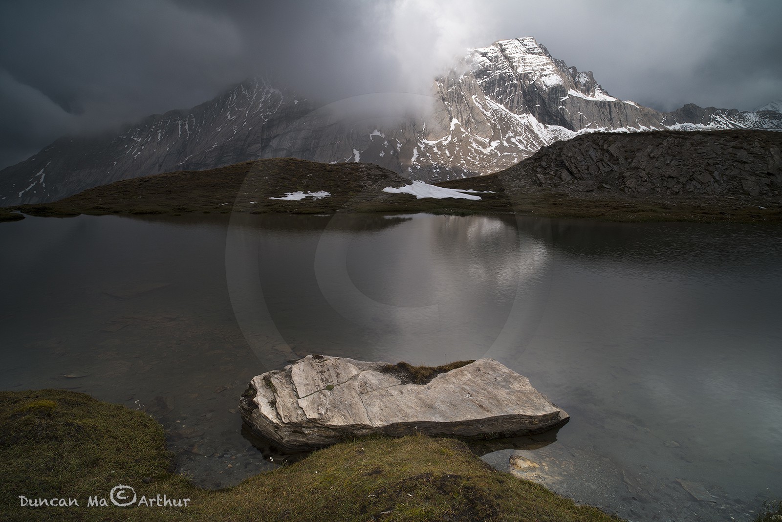 L'orage au lac de l'Eychassier© Duncan MacArthur